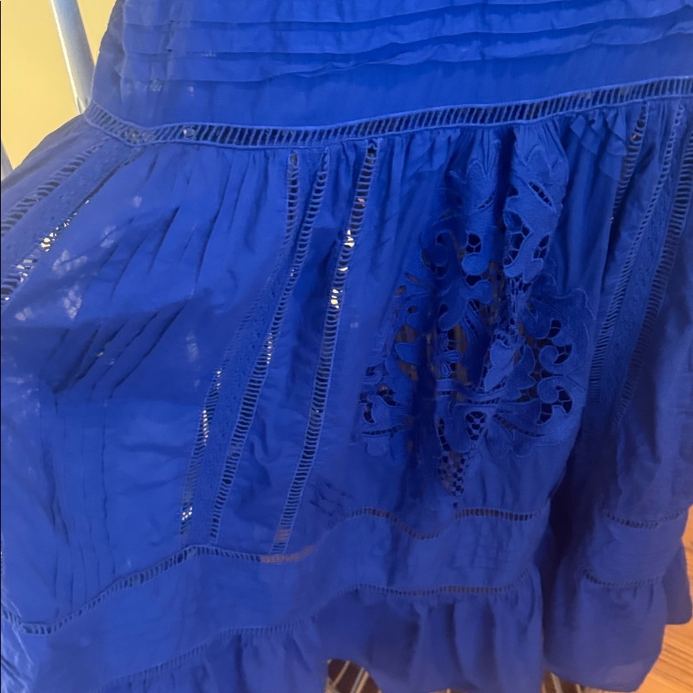 Farm Rio beautiful royal blue dress - Picture 5 of 14